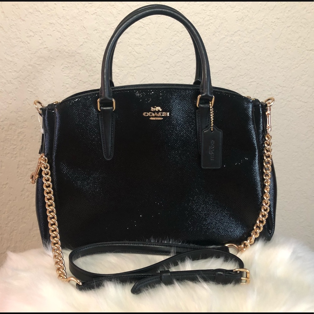 New Black Coach Purse